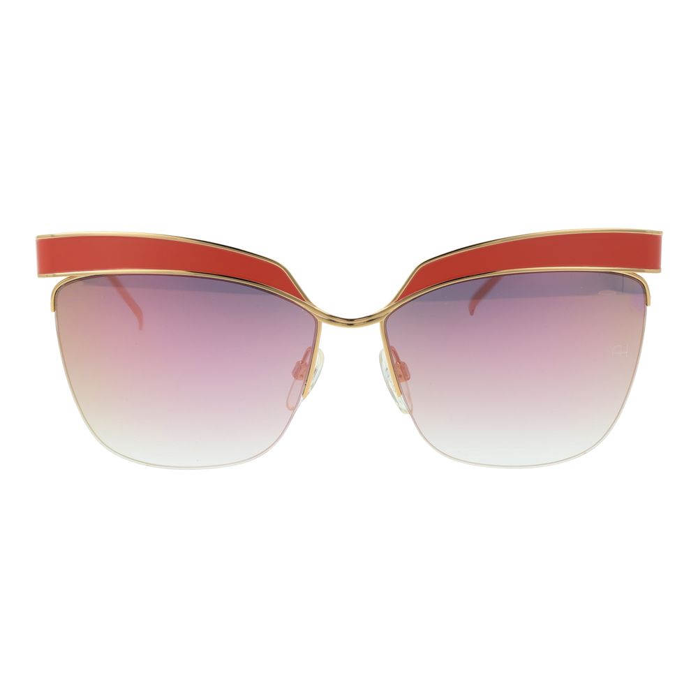 Ana Hickmann Sonnenbrille aus Goldacetat