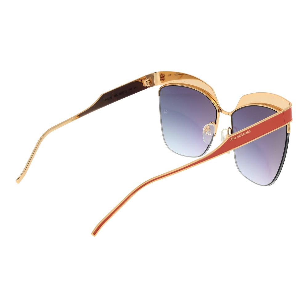 Ana Hickmann Sonnenbrille aus Goldacetat