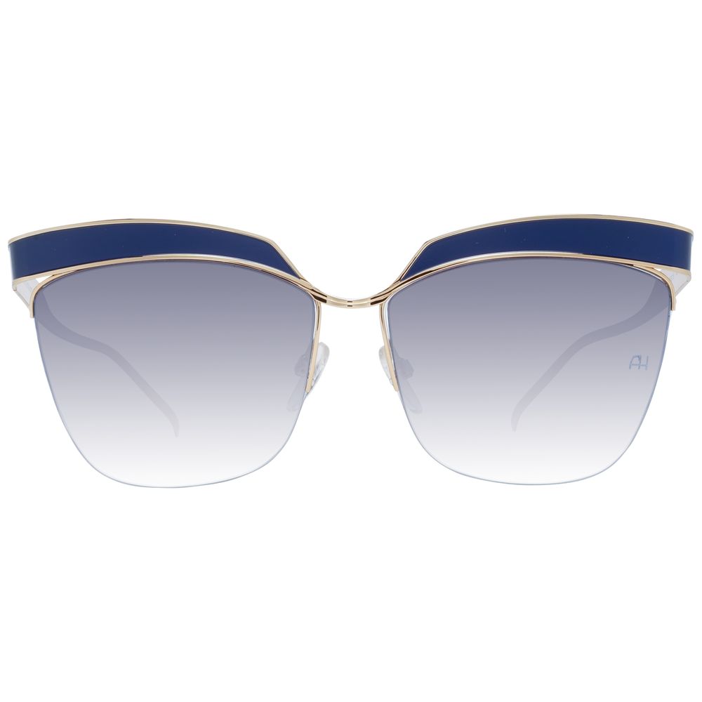 Ana Hickmann Sonnenbrille aus Goldmetall