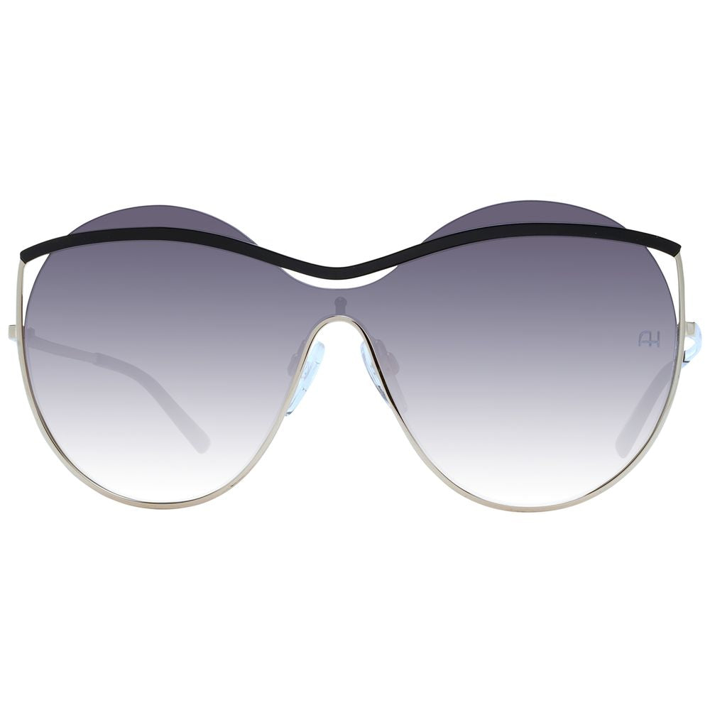 Ana Hickmann Schwarze Sonnenbrille aus Metall