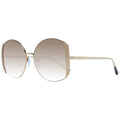 Ana Hickmann Sonnenbrille aus Goldmetall