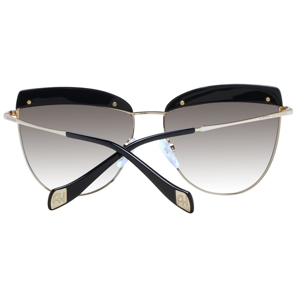 Ana Hickmann Schwarze Sonnenbrille aus Acetat