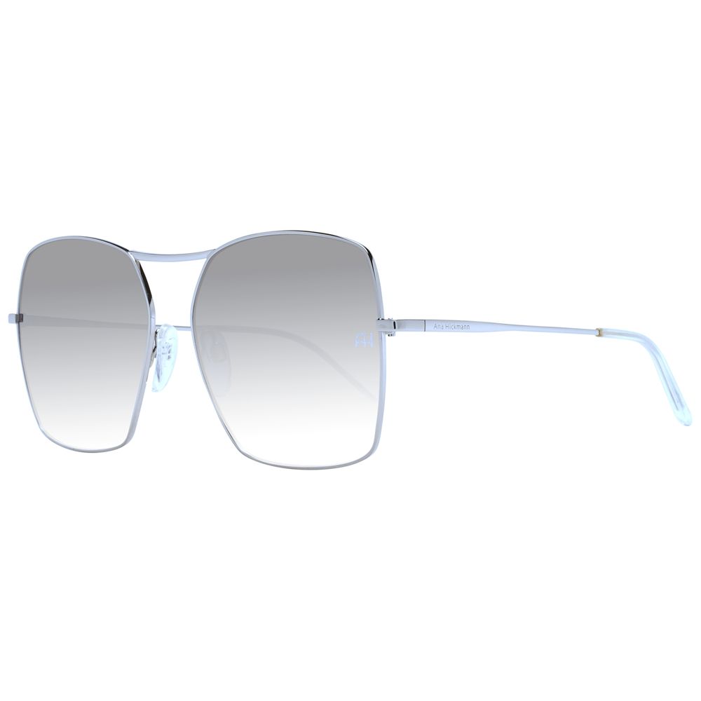 Ana Hickmann Graue Sonnenbrille aus Metall