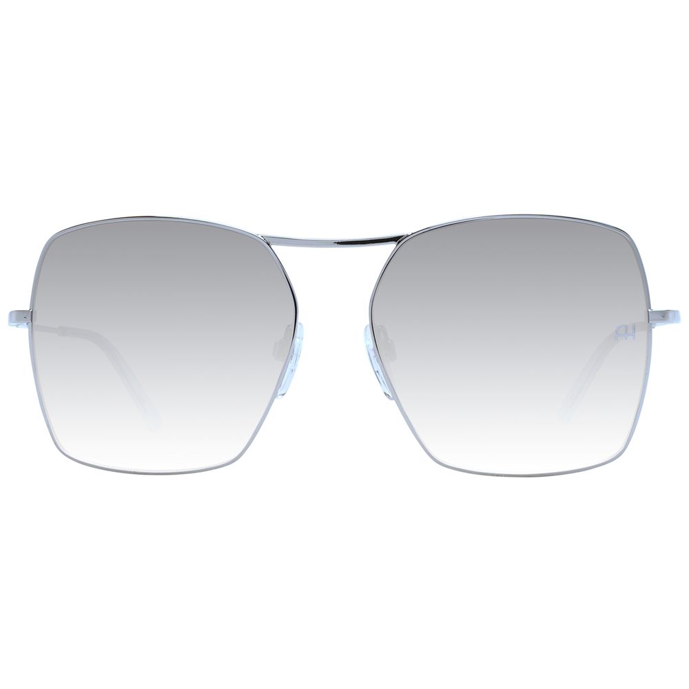 Ana Hickmann Graue Sonnenbrille aus Metall