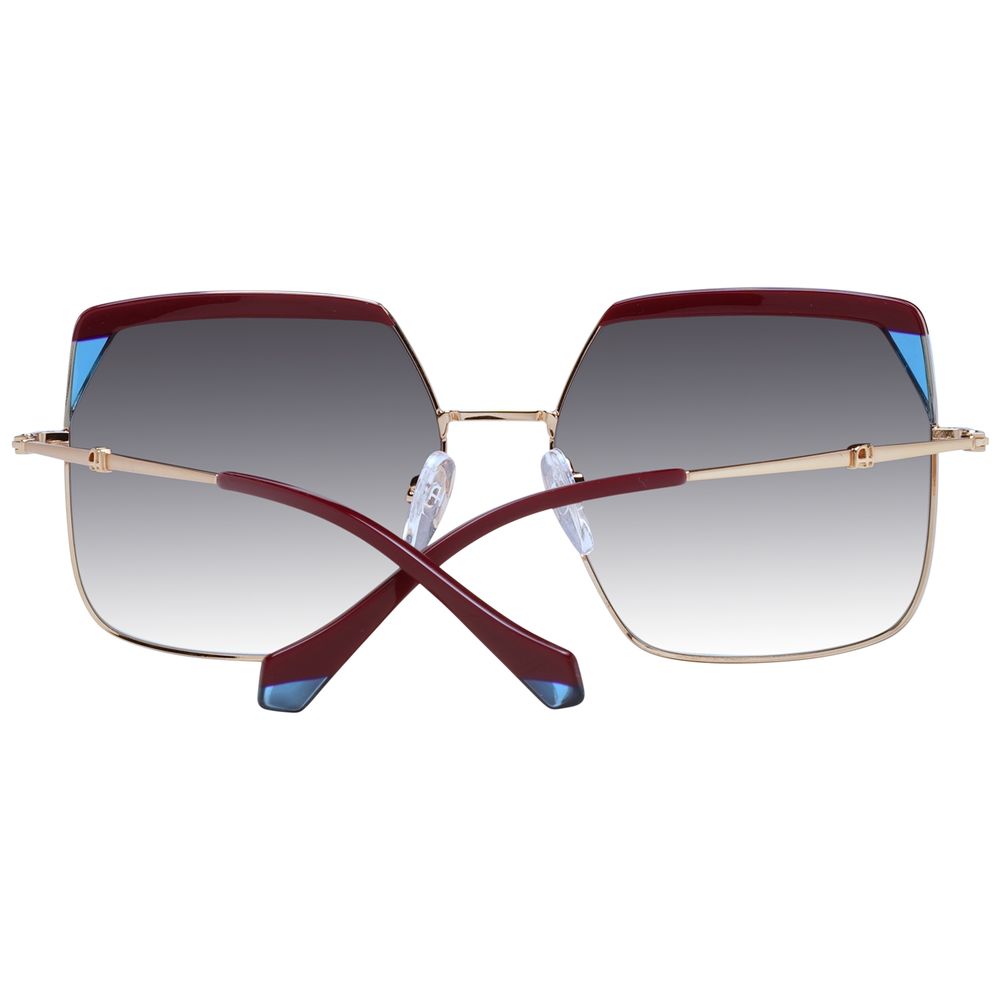 Ana Hickmann Sonnenbrille aus Goldmetall