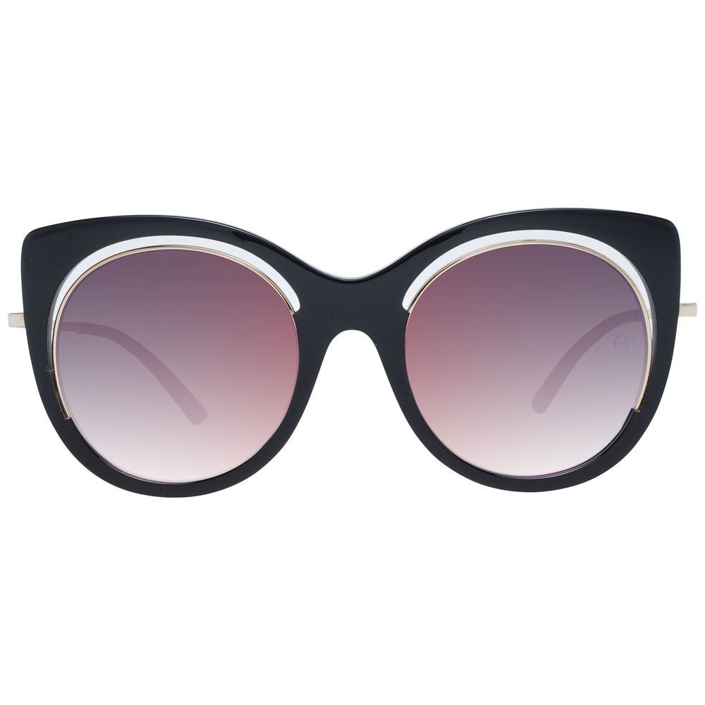 Ana Hickmann Schwarze Sonnenbrille aus Metall