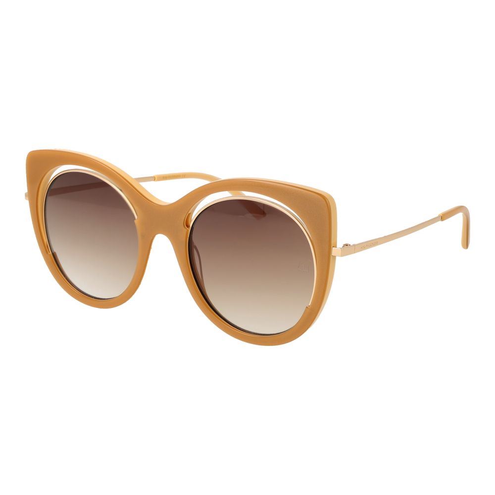 Ana Hickmann Braune Sonnenbrille aus Acetat