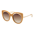 Ana Hickmann Braune Sonnenbrille aus Acetat