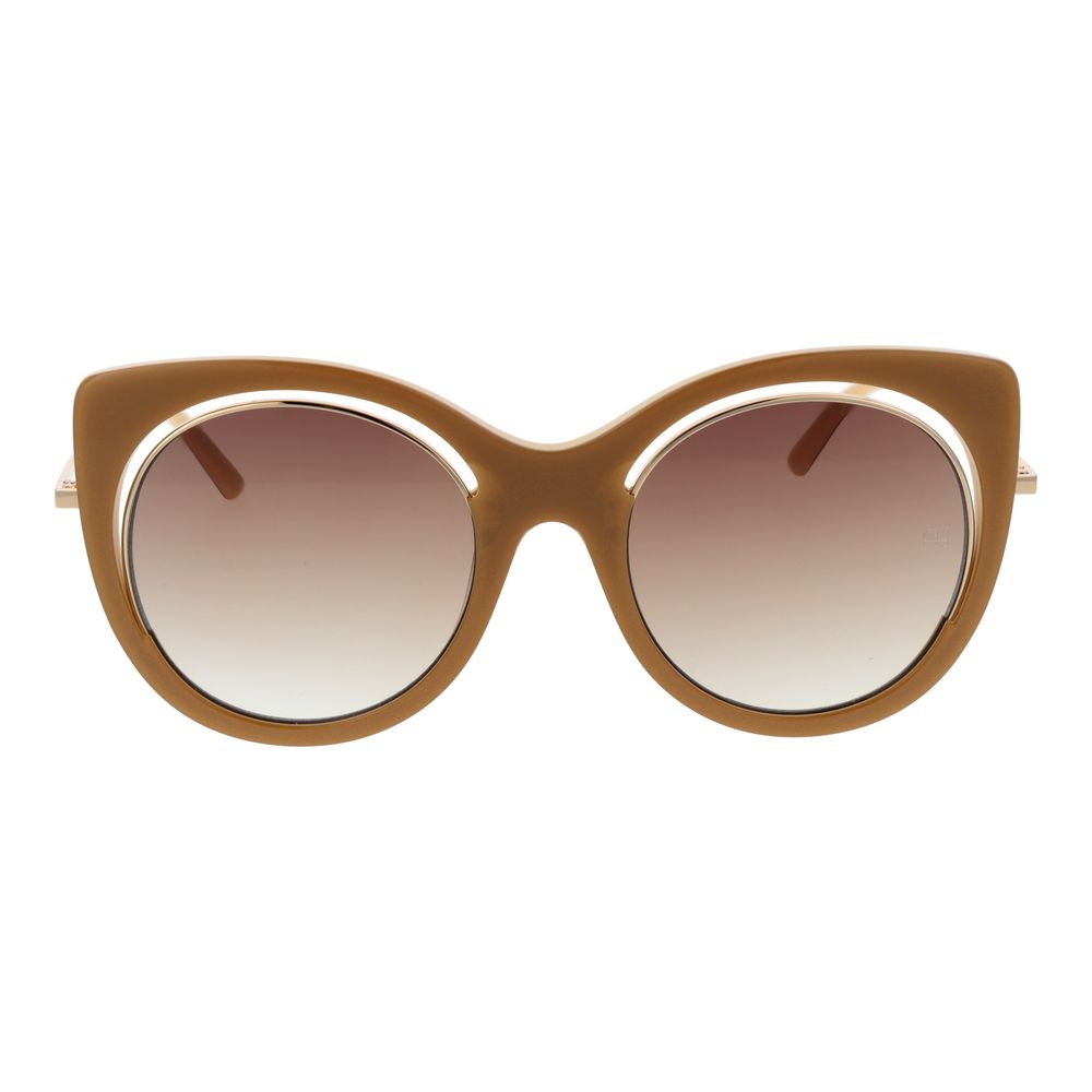 Ana Hickmann Braune Sonnenbrille aus Acetat