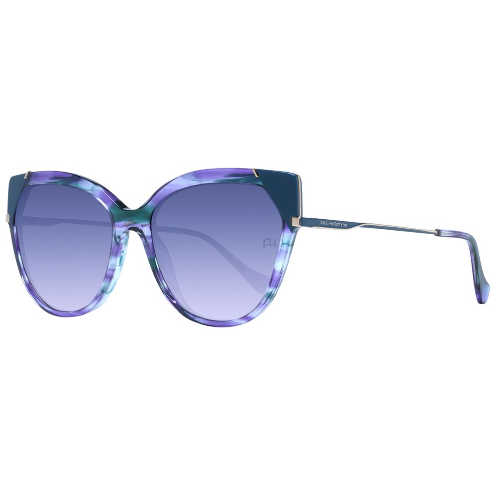 Ana Hickmann Sonnenbrille aus violettem Acetat