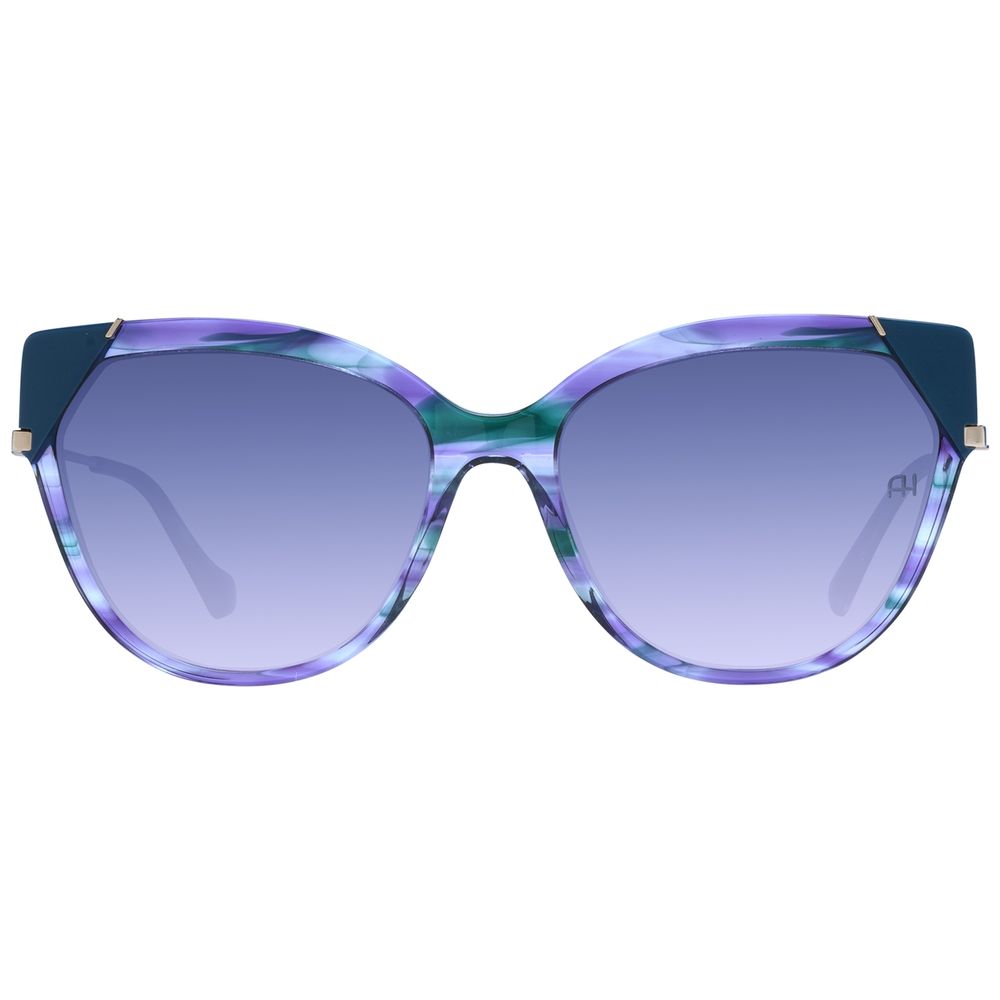 Ana Hickmann Sonnenbrille aus violettem Acetat
