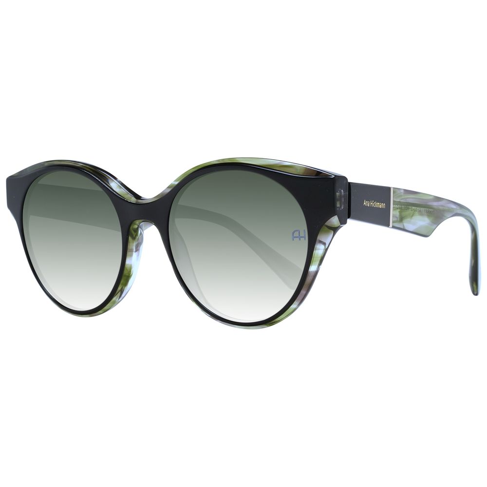 Ana Hickmann Schwarze Sonnenbrille aus Acetat