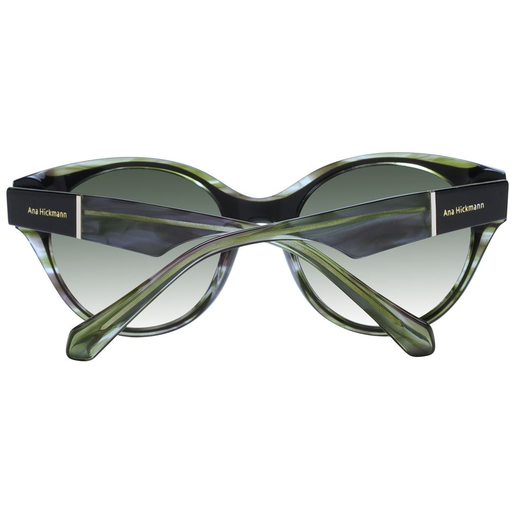 Ana Hickmann Schwarze Sonnenbrille aus Acetat
