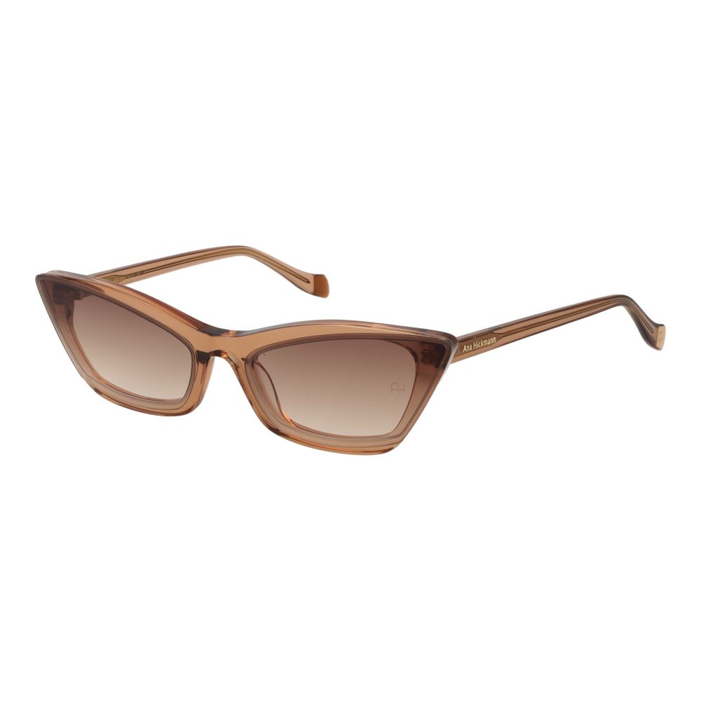 Ana Hickmann Braune Sonnenbrille aus Acetat