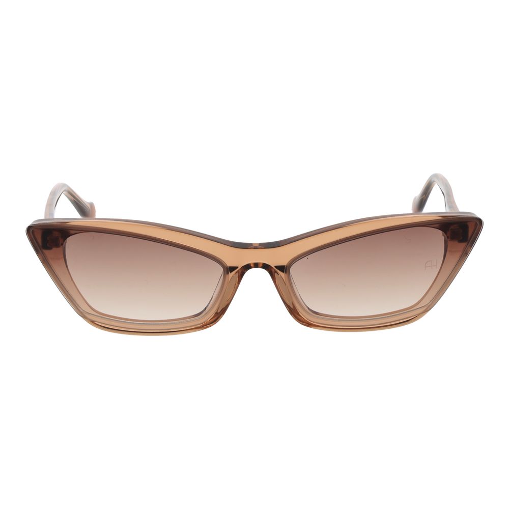 Ana Hickmann Braune Sonnenbrille aus Acetat