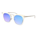 Ana Hickmann Weiße Sonnenbrille aus Metall