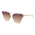 Ana Hickmann Sonnenbrille aus Goldmetall