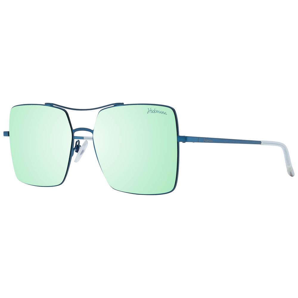 Ana Hickmann Blaue Sonnenbrille aus Metall