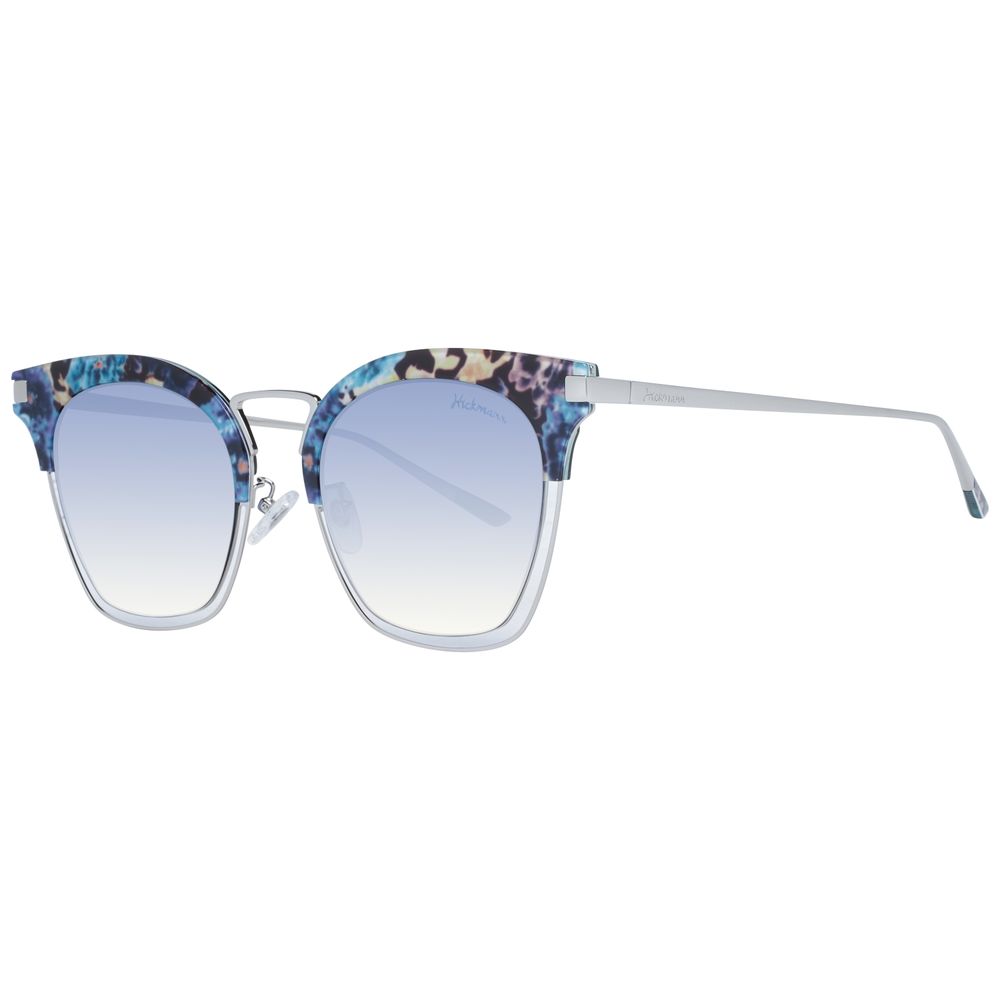 Ana Hickmann Blaue Sonnenbrille aus Metall