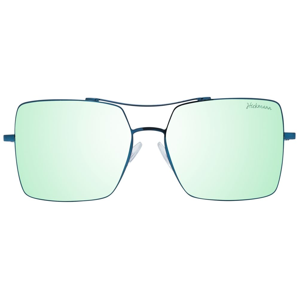 Ana Hickmann Blaue Sonnenbrille aus Metall