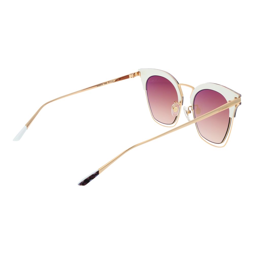 Ana Hickmann Sonnenbrille aus Goldmetall