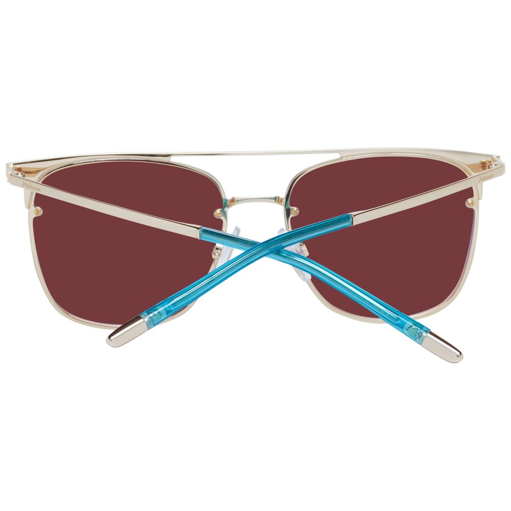 Ana Hickmann Sonnenbrille aus Goldmetall