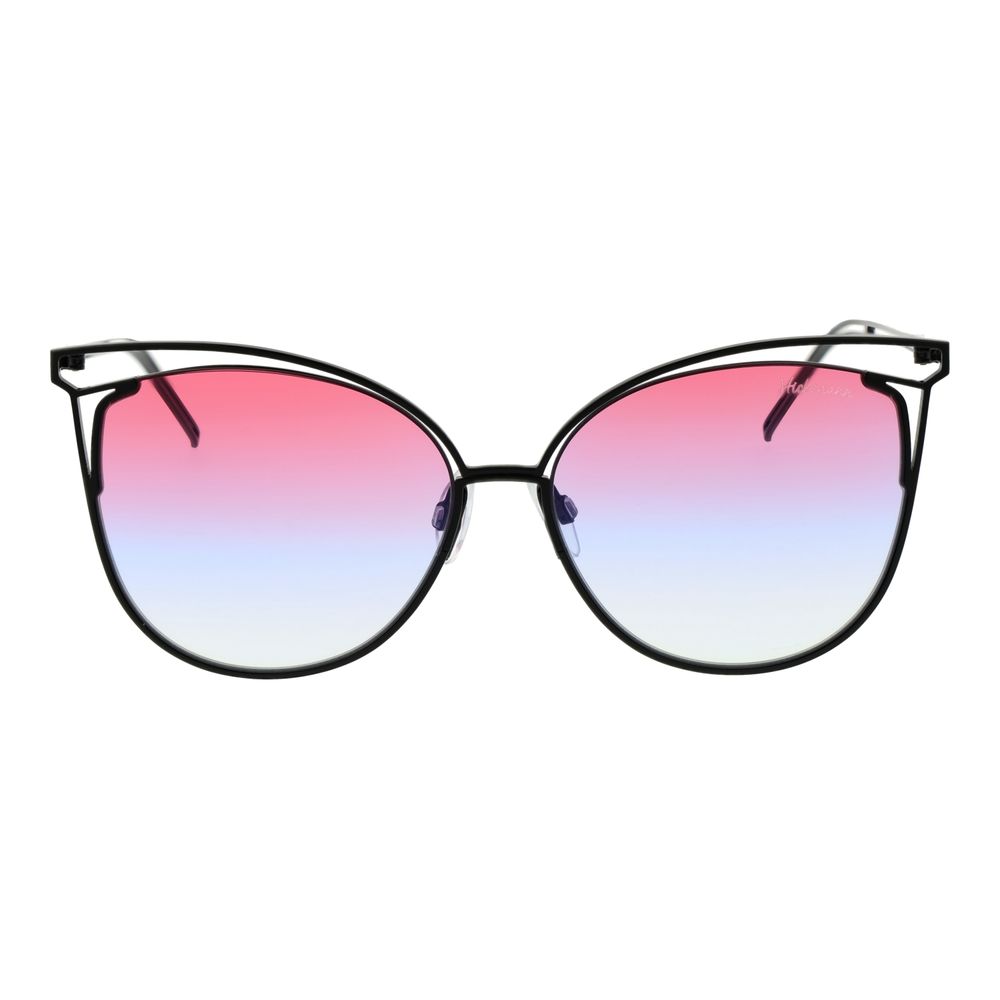 Ana Hickmann Schwarze Sonnenbrille aus Metall