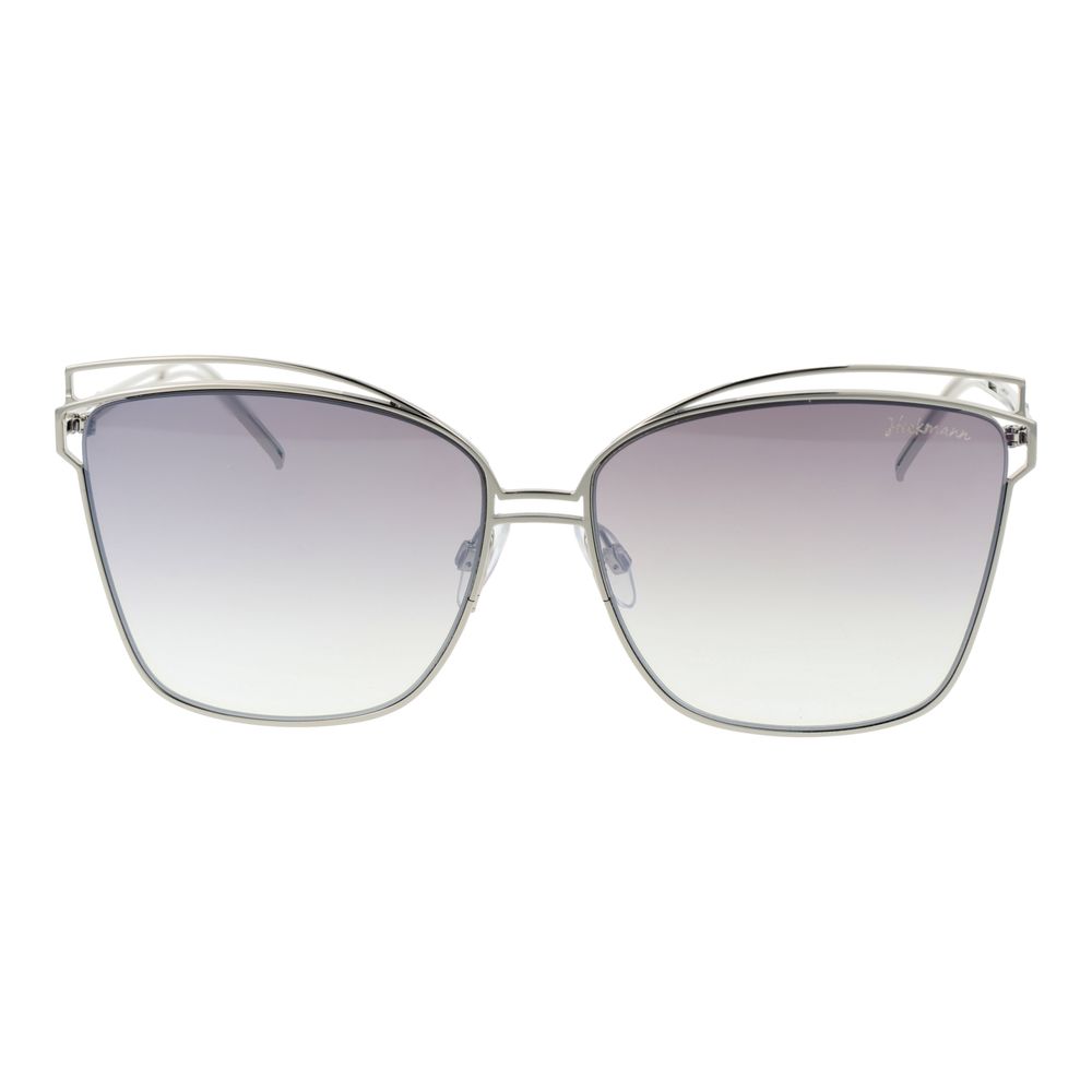 Ana Hickmann Graue Sonnenbrille aus Metall