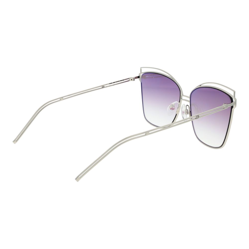 Ana Hickmann Graue Sonnenbrille aus Metall
