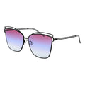 Ana Hickmann Schwarze Sonnenbrille aus Metall