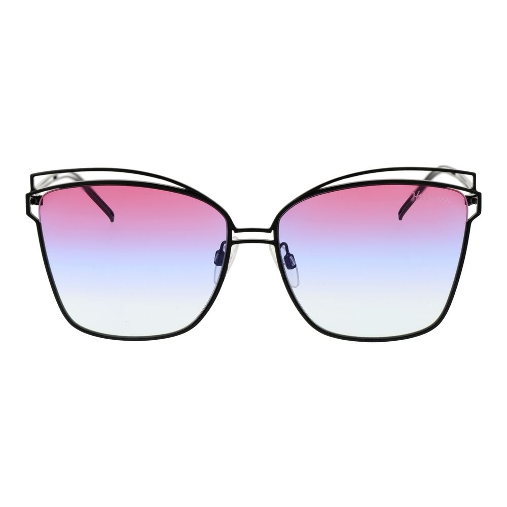 Ana Hickmann Schwarze Sonnenbrille aus Metall