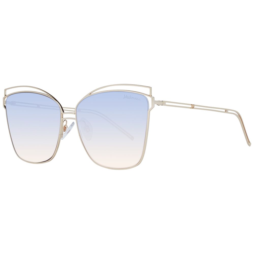 Ana Hickmann Sonnenbrille aus Goldmetall