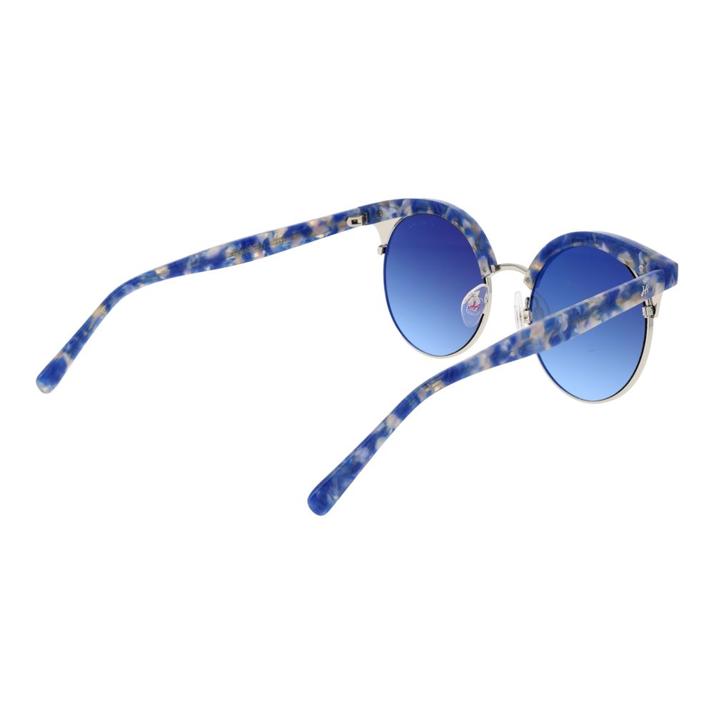 Ana Hickmann Blaue Sonnenbrille aus Metall