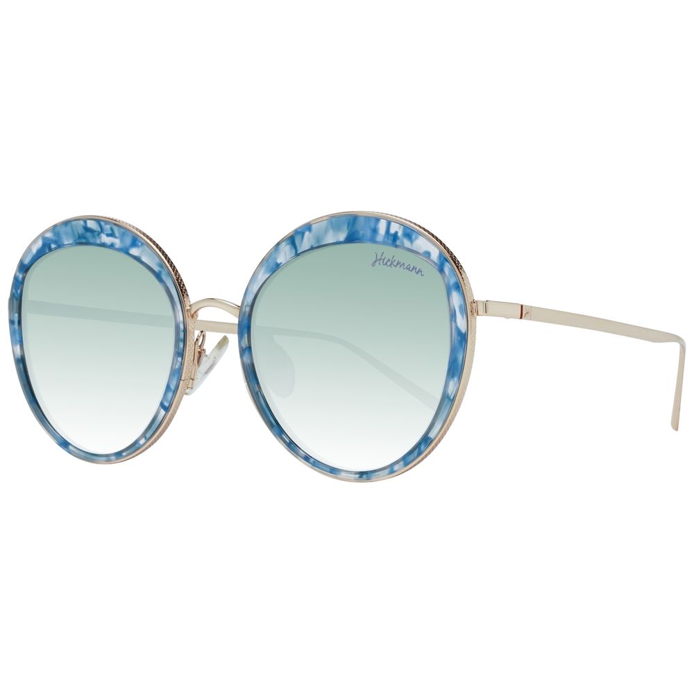 Ana Hickmann Blaue Sonnenbrille aus Metall