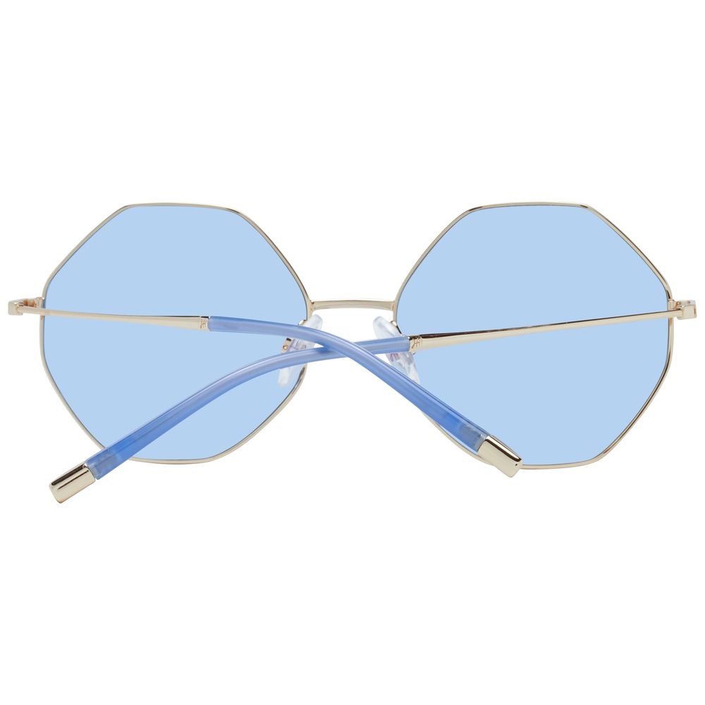 Ana Hickmann Sonnenbrille aus Goldmetall