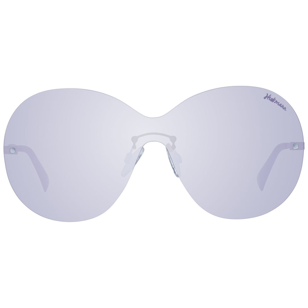 Ana Hickmann Graue Sonnenbrille aus Metall