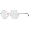 Ana Hickmann Sonnenbrille aus Goldmetall