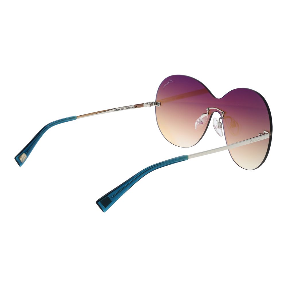 Ana Hickmann Graue Sonnenbrille aus Metall