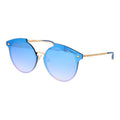 Ana Hickmann Blaue Sonnenbrille aus Metall