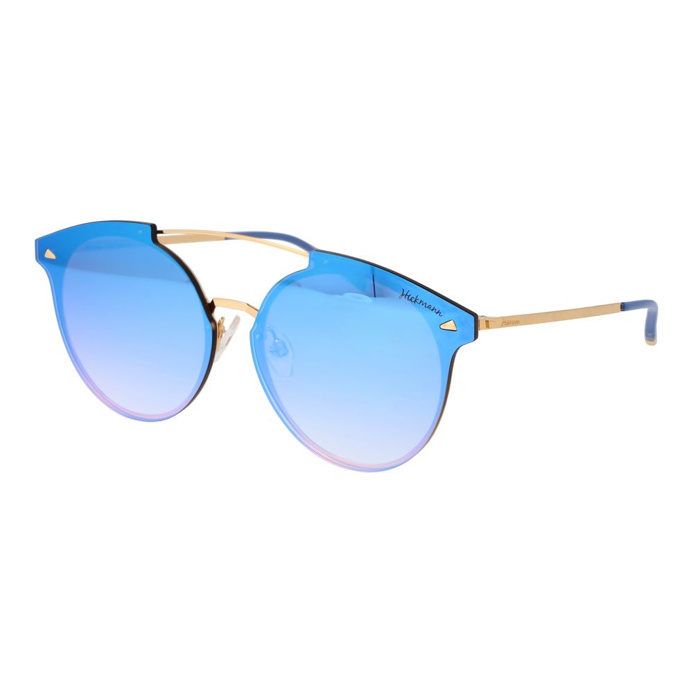 Ana Hickmann Blaue Sonnenbrille aus Metall