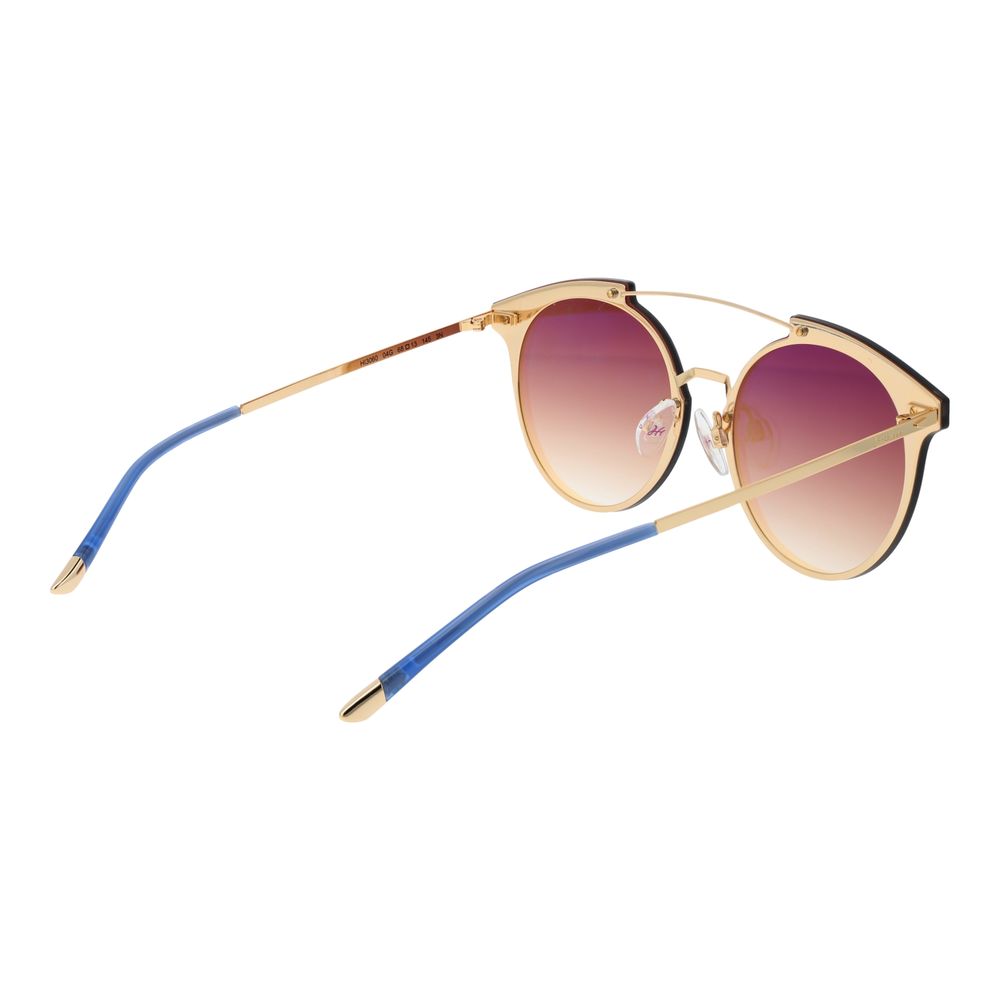 Ana Hickmann Blaue Sonnenbrille aus Metall