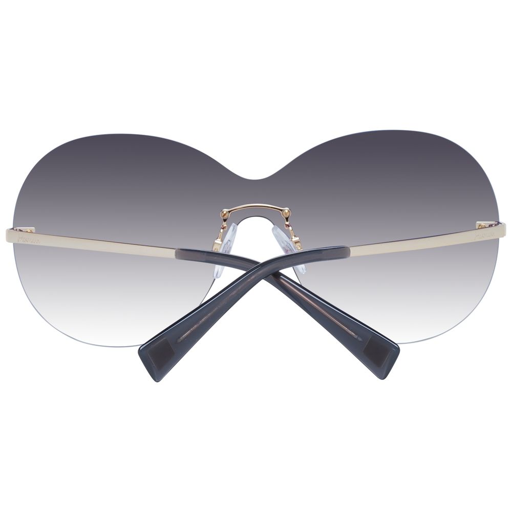 Ana Hickmann Sonnenbrille aus Goldmetall