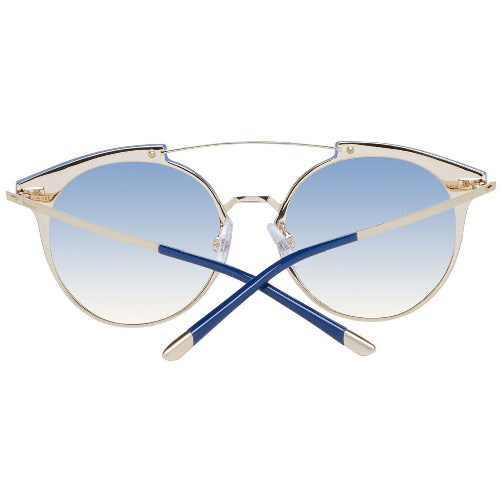Ana Hickmann Sonnenbrille aus Goldmetall