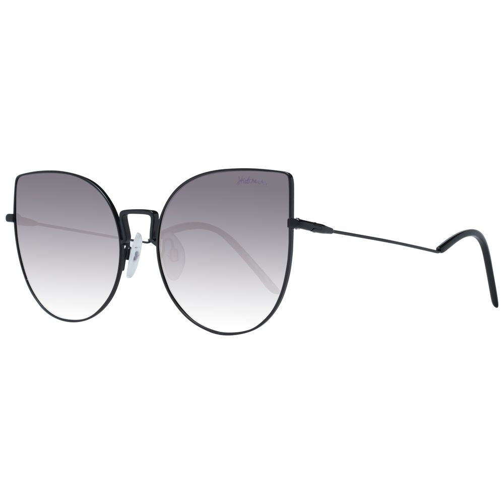 Ana Hickmann Schwarze Sonnenbrille aus Metall