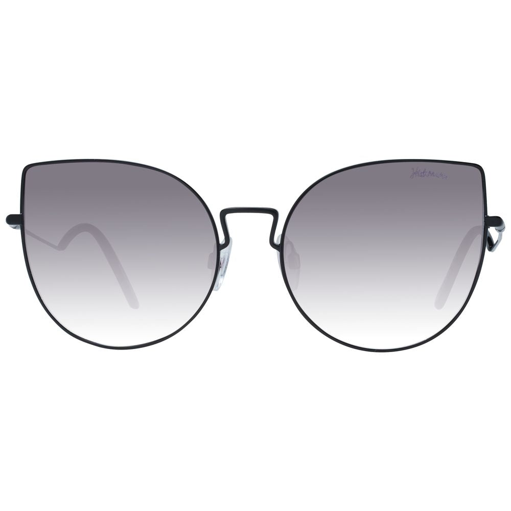 Ana Hickmann Schwarze Sonnenbrille aus Metall