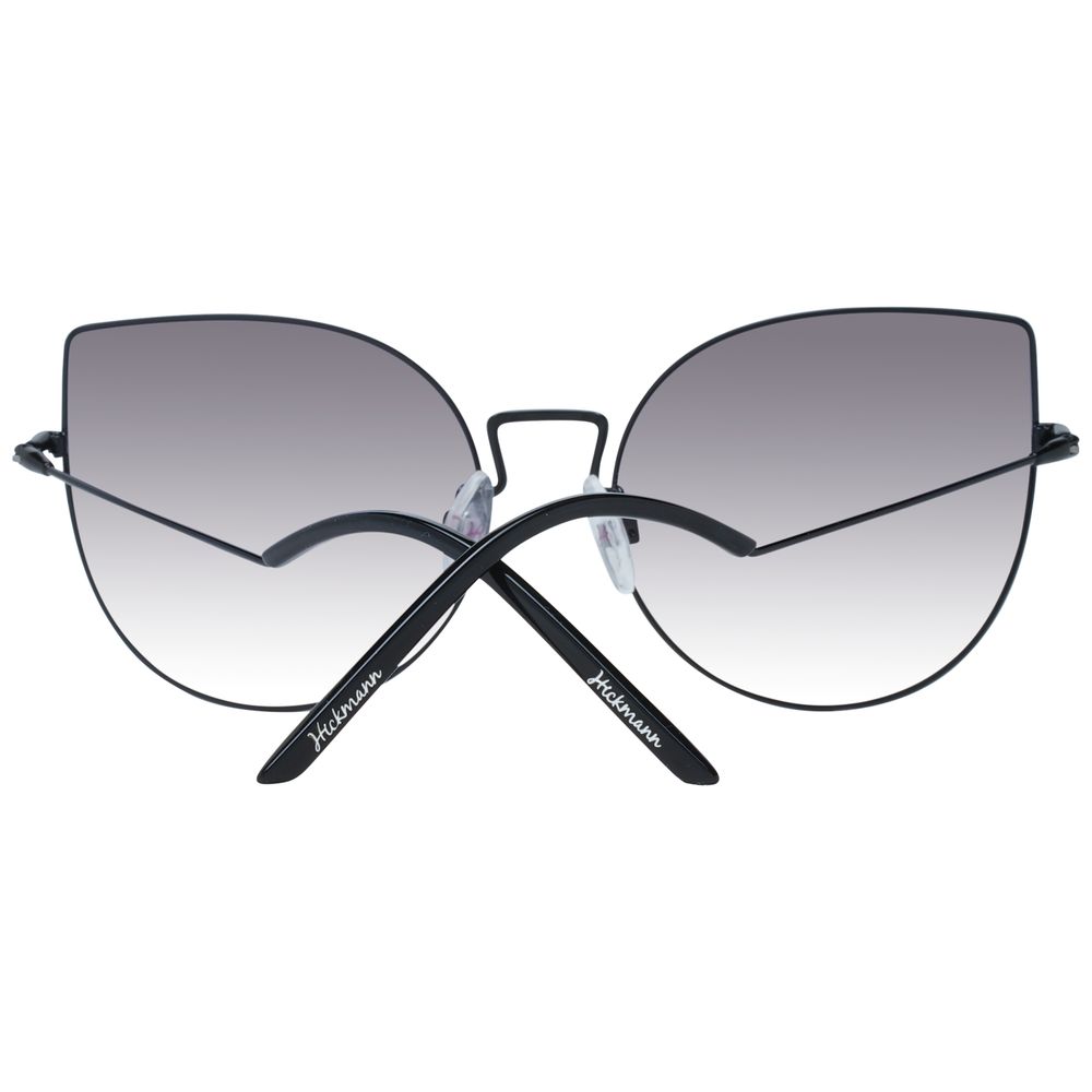 Ana Hickmann Schwarze Sonnenbrille aus Metall