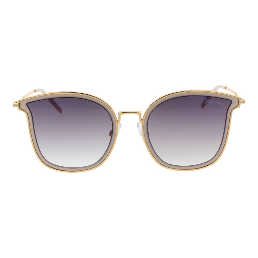 Ana Hickmann Weiße Sonnenbrille aus Metall