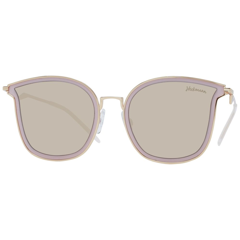 Ana Hickmann Sonnenbrille aus Goldmetall