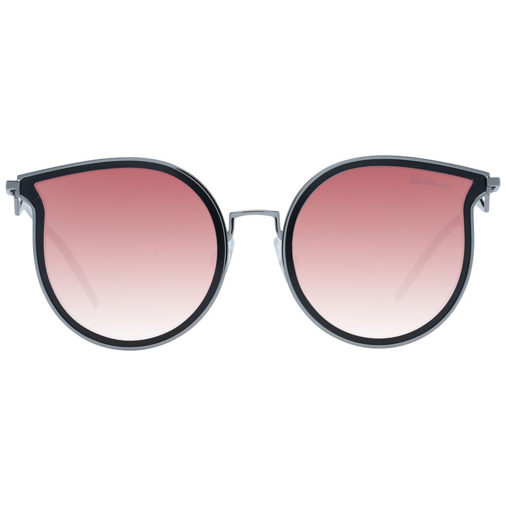 Ana Hickmann Schwarze Sonnenbrille aus Metall