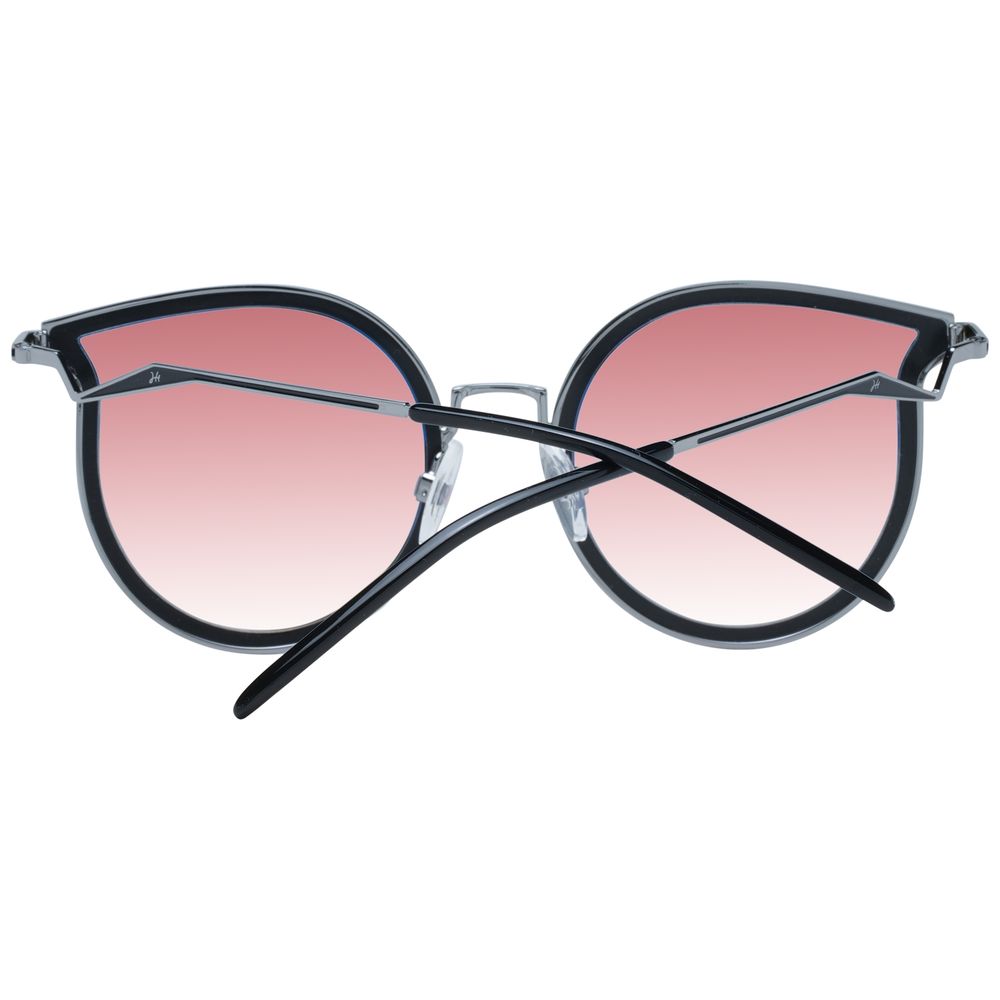 Ana Hickmann Schwarze Sonnenbrille aus Metall